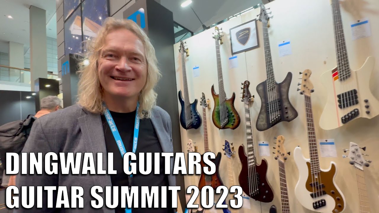 News from Dingwall Basses | Guitar Summit 2023