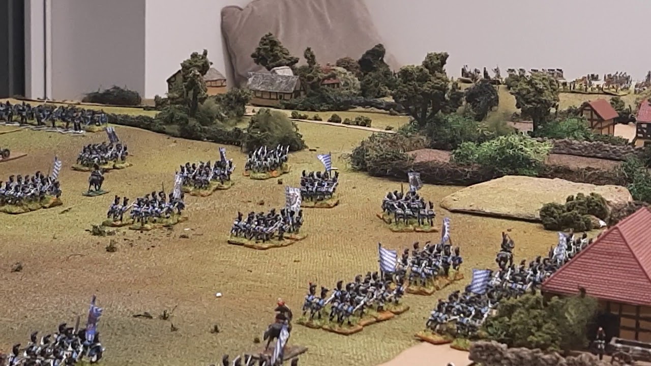 15mm Napoleonic battle Report (did not finish battle)
