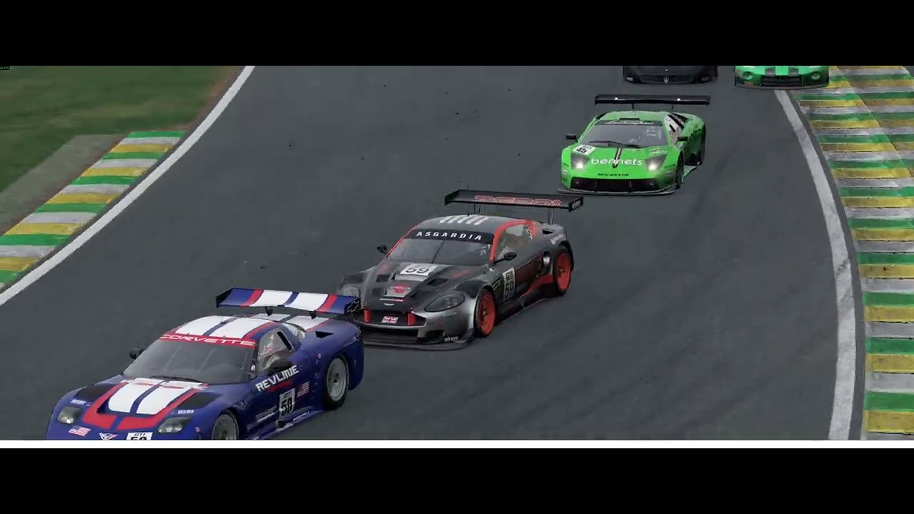 Interlagos Motorsport Circuit vintage GT1 cars Automobilista 2