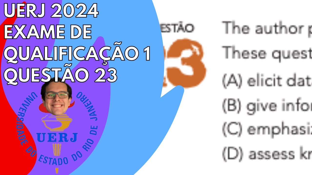 UERJ 2024, Inglês, Exame de Qualificação 1, Questão 23