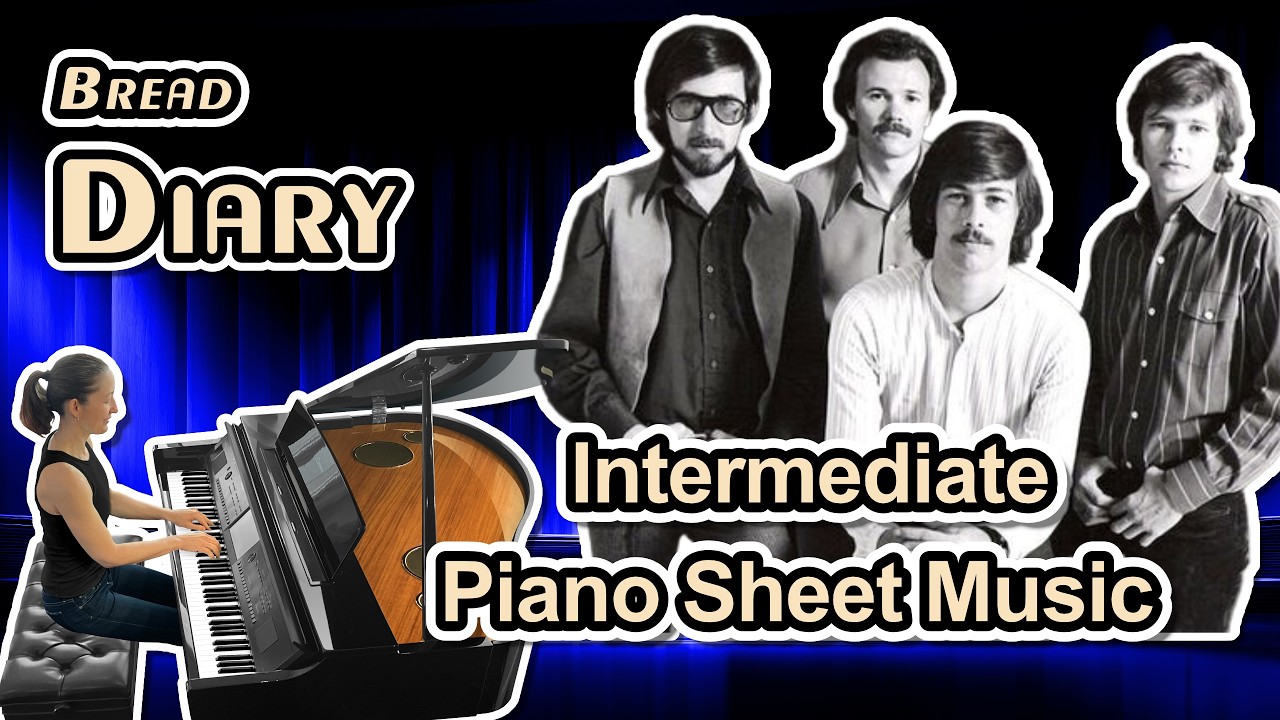 Diary (Bread) - Intermediate Piano Sheet Music