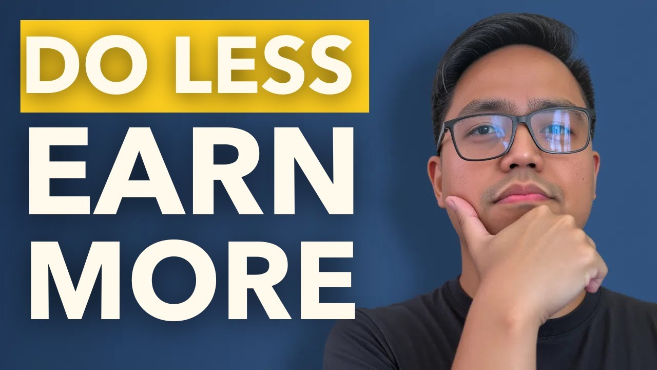 I Stopped Doing Everything. Here’s How I Earned More