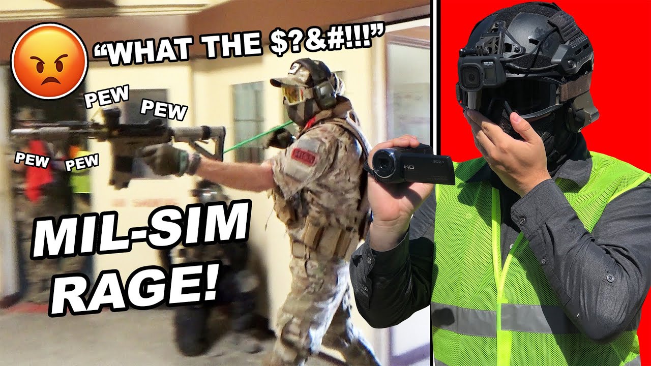 Airsoft Unfunny Moments - Prison Milsim, Funniest Spawn Trap, and RAGE!!!