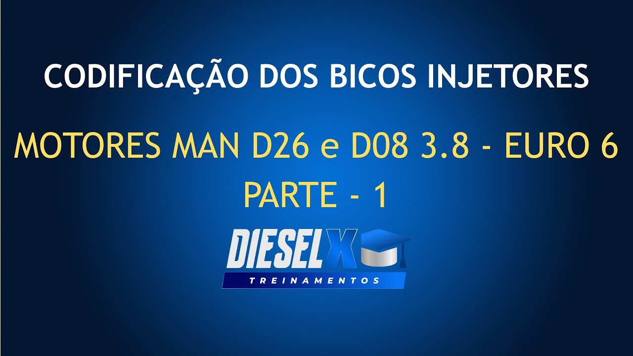 IQA BICOS INJETORES MOTORES MAN D26 E D08 ( EURO 6 ) - PARTE 1