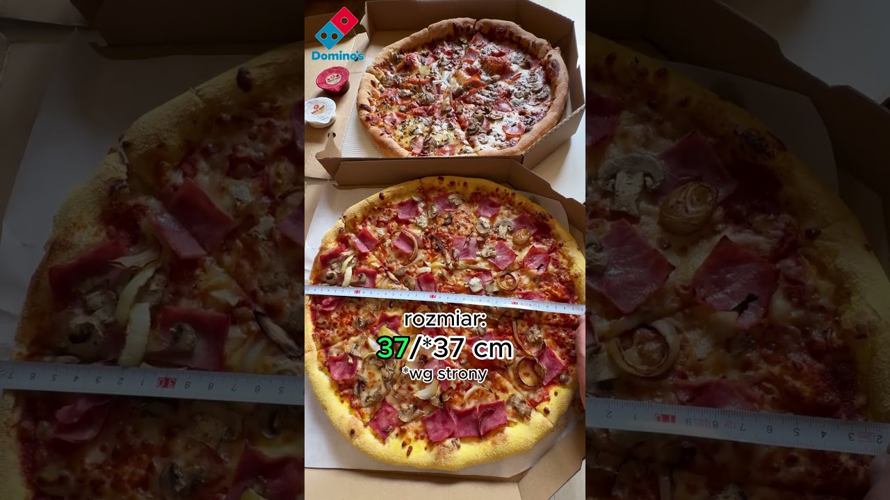 Dominos vs. Pizza Hut - Pojedynek szynka/pieczarki 