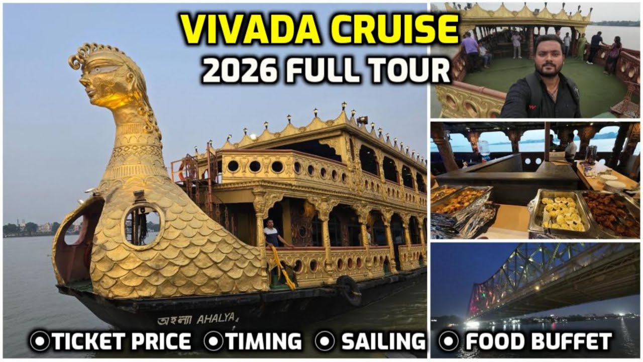 Vivada Cruise Kolkata 2026 | Ganges Evening Cruise, Food Buffet, Timing, Price & Full Experience