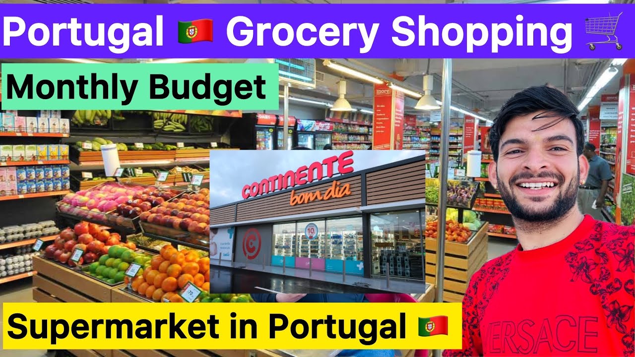 Portugal Grocery Vlog | Daily Food Expenses & Market Tour | Indian in Portugal 2025 #portugalvlog