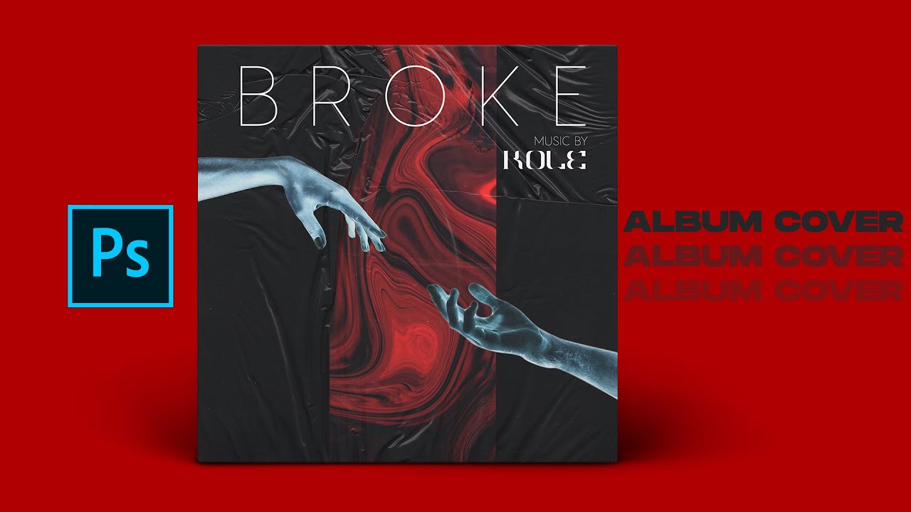 How To Create an Album Cover Art Design in Photoshop | Photoshop Tutorial 2020 (Speed Tutorial)