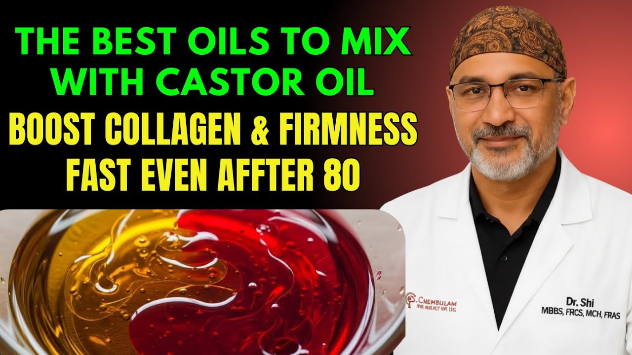 Women 60+: Stop Using Castor Oil Alone — Mix This Oil for 10× Better Results (Collagen & Wrinkles)