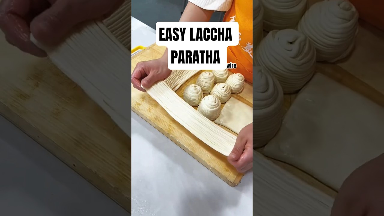 Secret to Perfect Multi Layer Paratha 😊#making #layers #paratha #instagram #viral #reels #chefwire