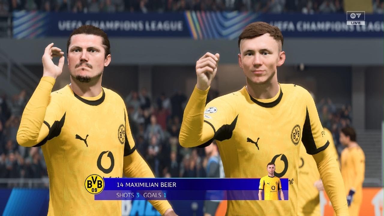 FC 26 - Dortmund vs. Atalanta - UEFA Champions League 25/26 Play-Offs Match | PS5 Pro #FIFA26 #fc26