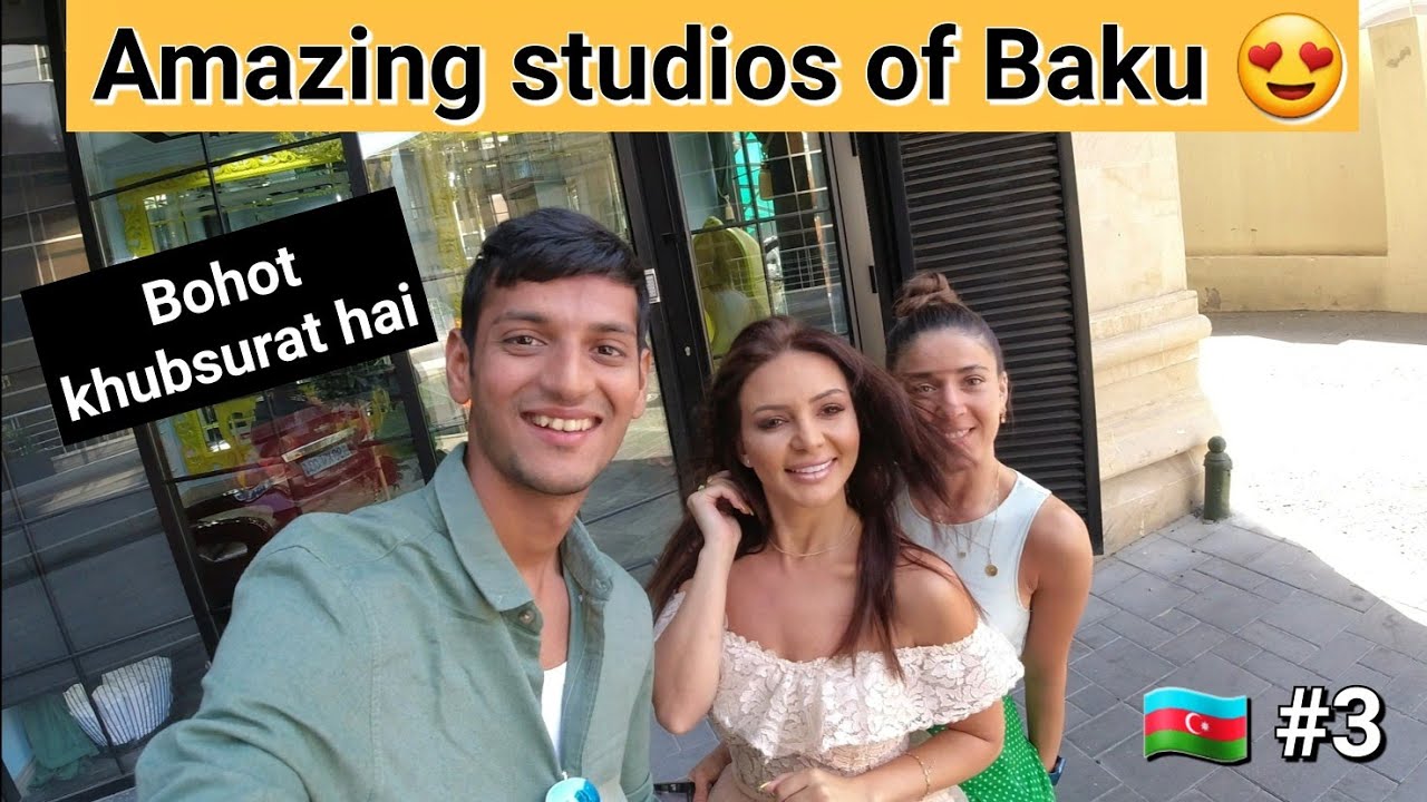 Amazing Studios of Baku, Azerbaijan 🇦🇿 | Dekhkar Dil khush ho gaya.