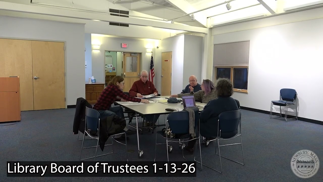 Library Board of Trustees 1-13-26