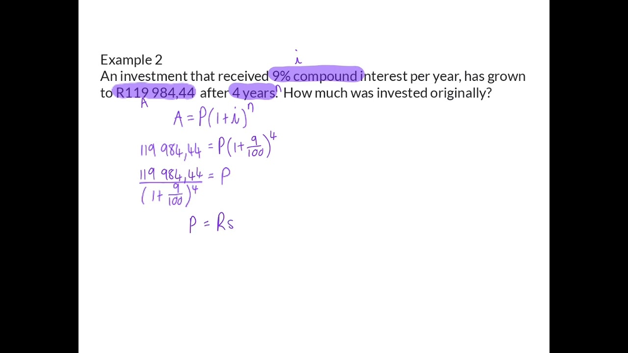 10 Compound interest