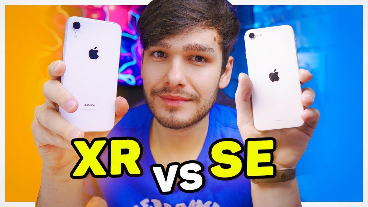 IPHONE XR vs IPHONE SE? QUAL VALE MAIS A PENA? - COMPARATIVO