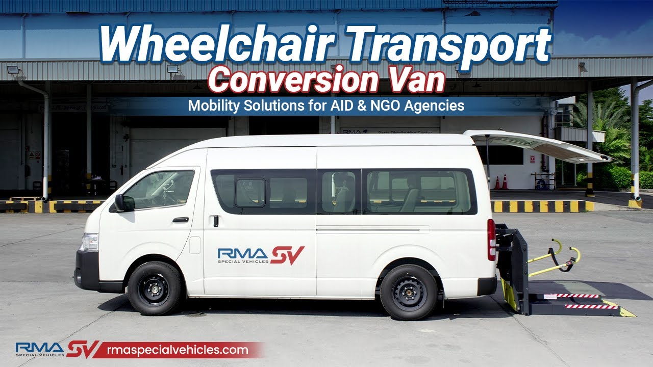 RMA Special Vehicles - Toyota Hiace Wheelchair Transport Conversion Van