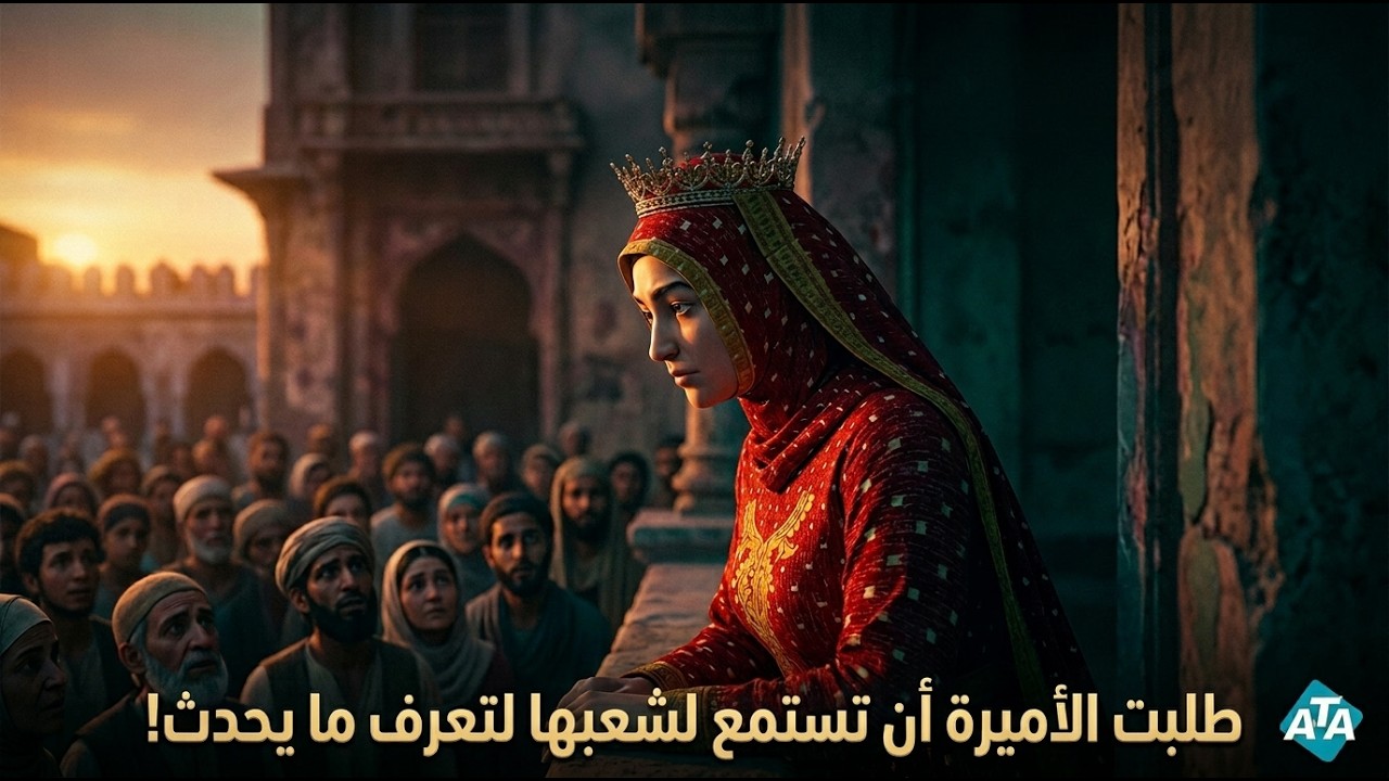 طلبت الأميرة أن تستمع لشعبها لتعرف ما يحدث!
