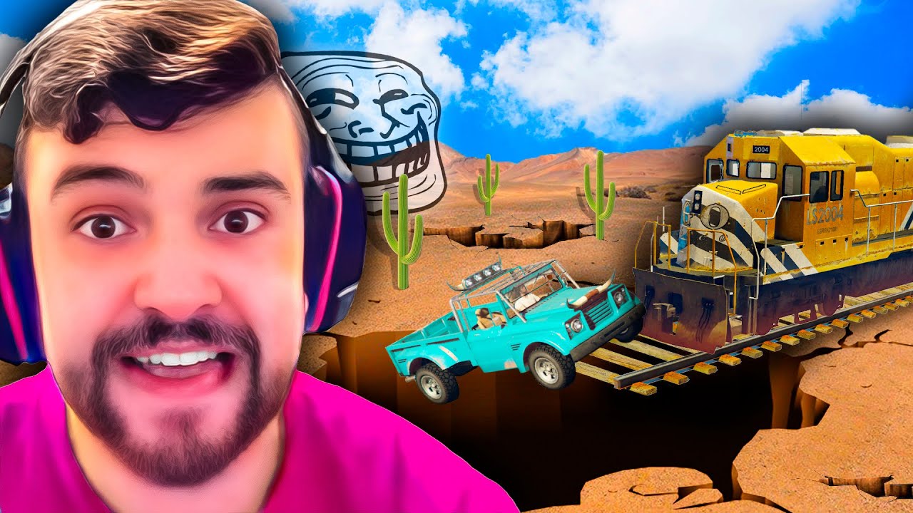 CARRERA TROLL EN EL DESIERTO! AGUJERO NEGRO!! - GTA 5 ONLINE