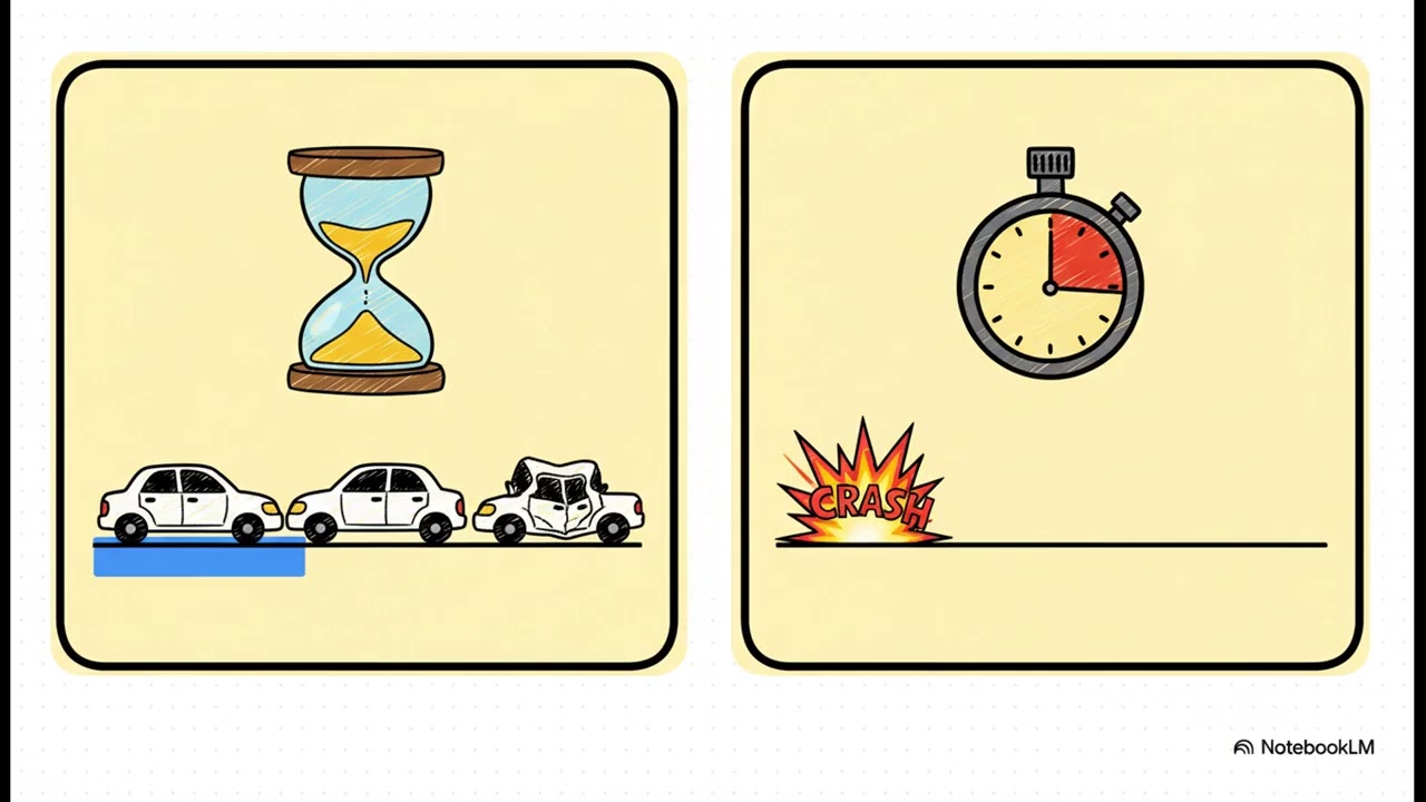 Física del Choque  Auto vs Moto