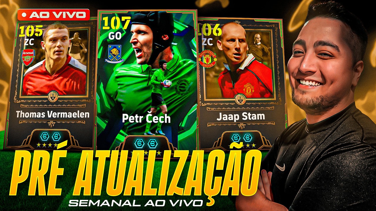 🟢 AO VIVO - EFOOTBALL 2026: PRÉ ATUALIZAÇÃO SEMANAL / QUEM SERÁ QUE CHEGA AMANHÃ? 🟢 !pix !zap !cam
