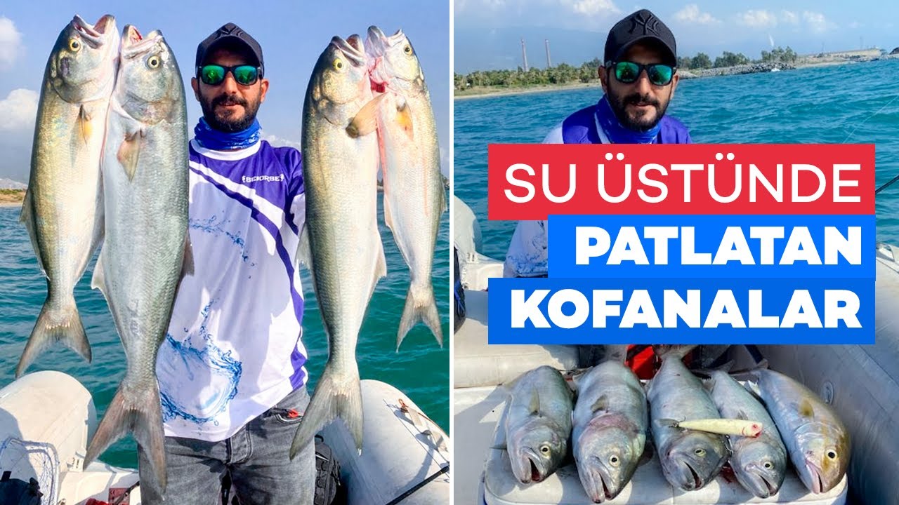 POPPER İLE KOFANA AVI NASIL YAPILIR  BULANIK SUDA RENK SEÇİMLERİ \ BLUEFİSH