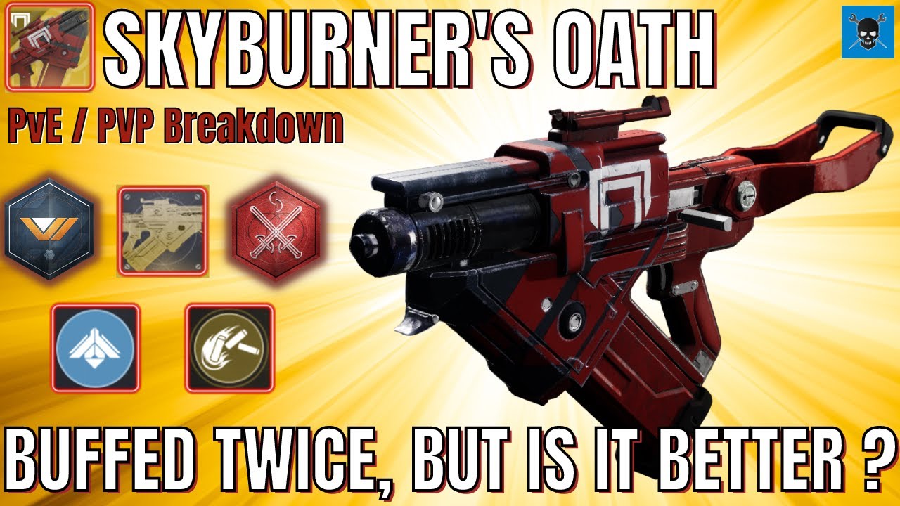 SKYBURNER'S OATH [Destiny 2]  Reworked and Buffed!  Now The Best Exotic Scout Rifle?