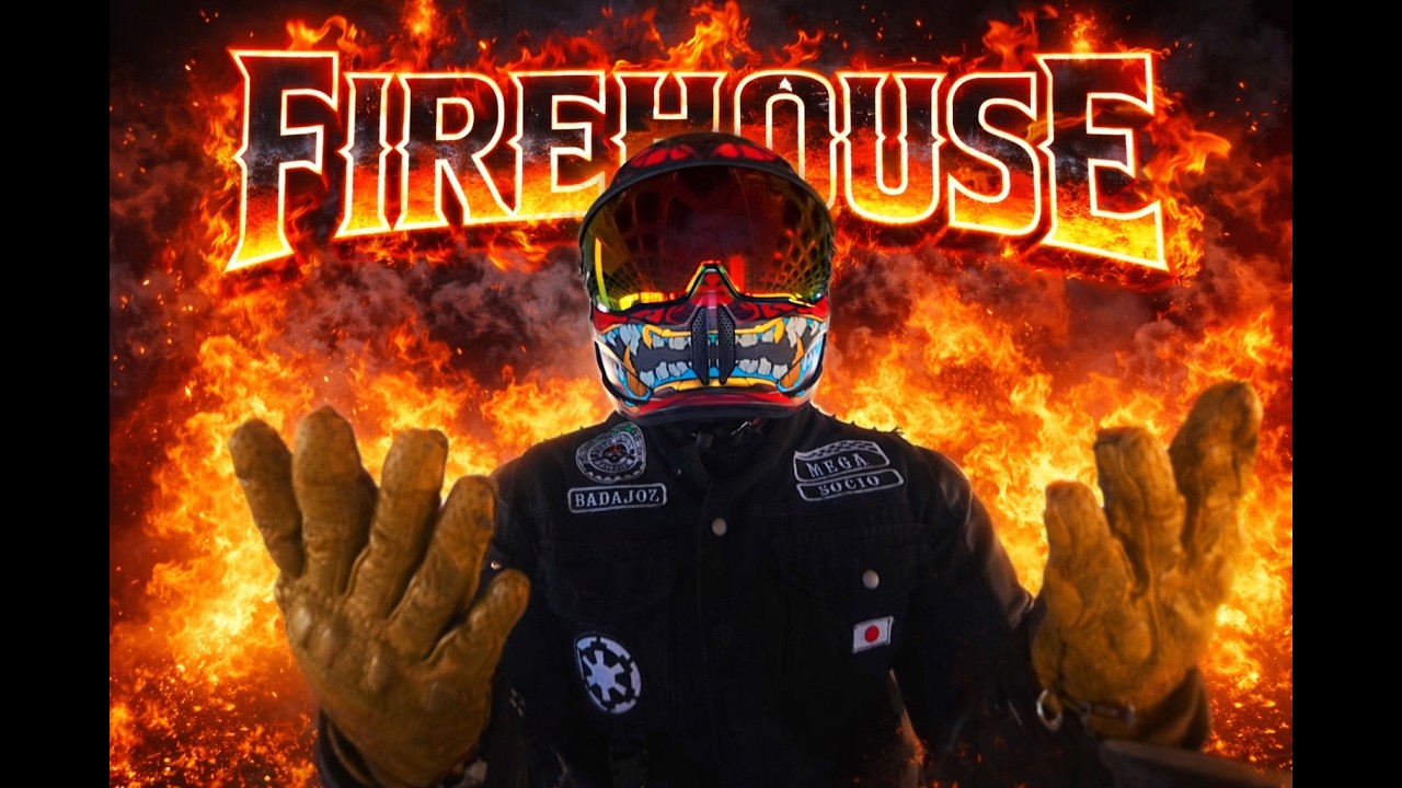 Inside of my helmet | Helpless by Firehouse |