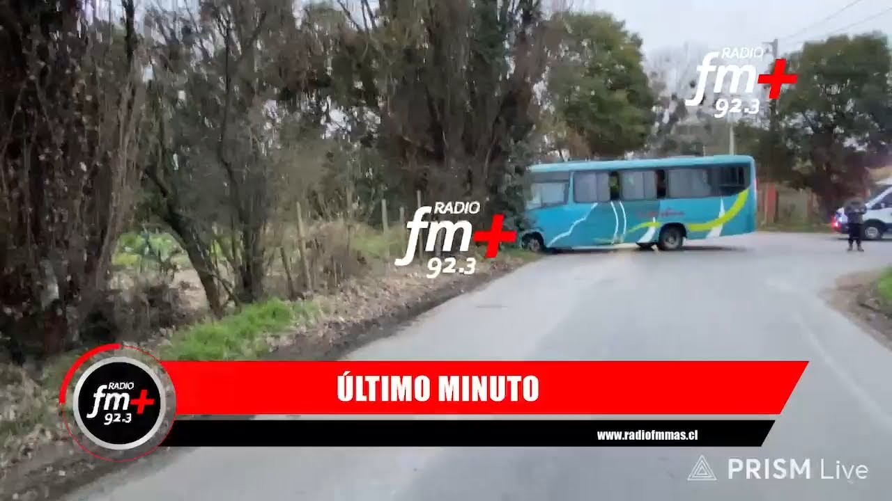 Tragedia en Maule: Conductora de Interbus muere tras violento choque contra un árbol