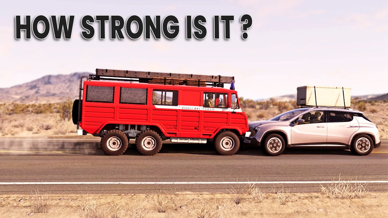 BeamNG Drive - How Much Damage Can Different Cars Do To The Autobello Stambecco
