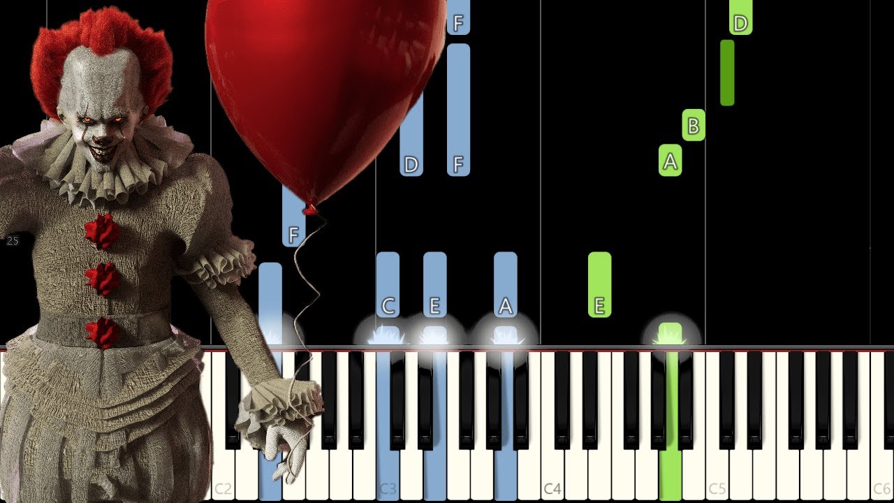 IT - Every 27 Years (Piano Tutorial) [Synthesia]