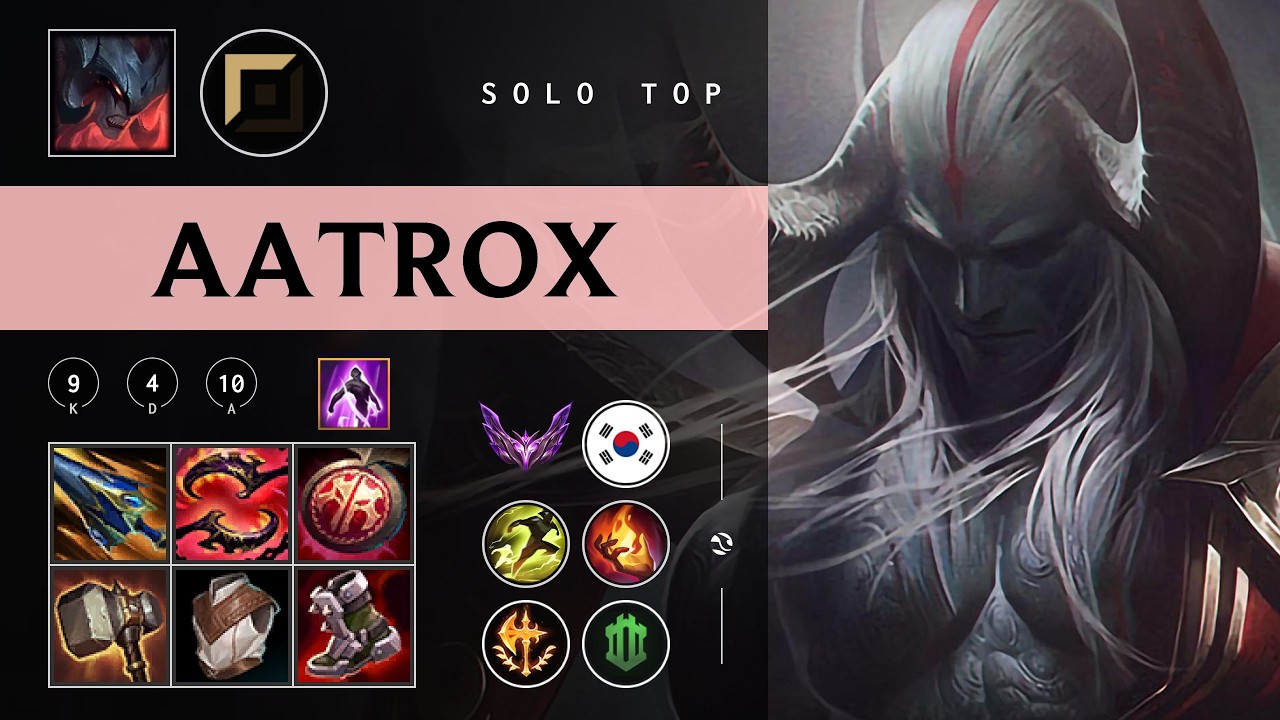 Aatrox Top vs Irelia - KR Master Patch 26.03