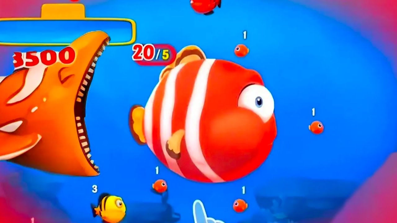 Fishdom Ads mani game Hungry fish 39.3 new update Trailer fishdom Video