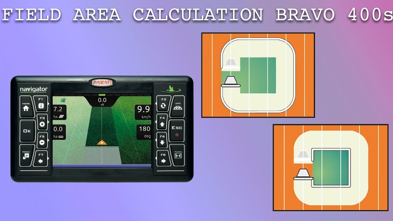 Field area calculation - Bravo 400s