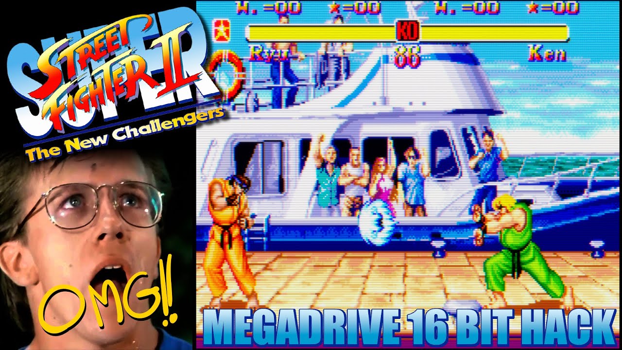 Super Street Fighter 2 - Megadrive VS Arcade (Lord Hiryu Hack Version)