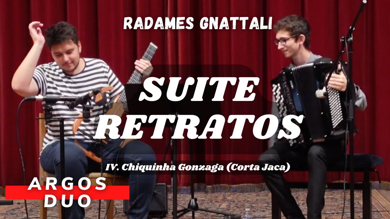 Suite Retratos I - Chiquinha Gonzaga by Radames Gnattali (LIVE)  | DUO ARGOS