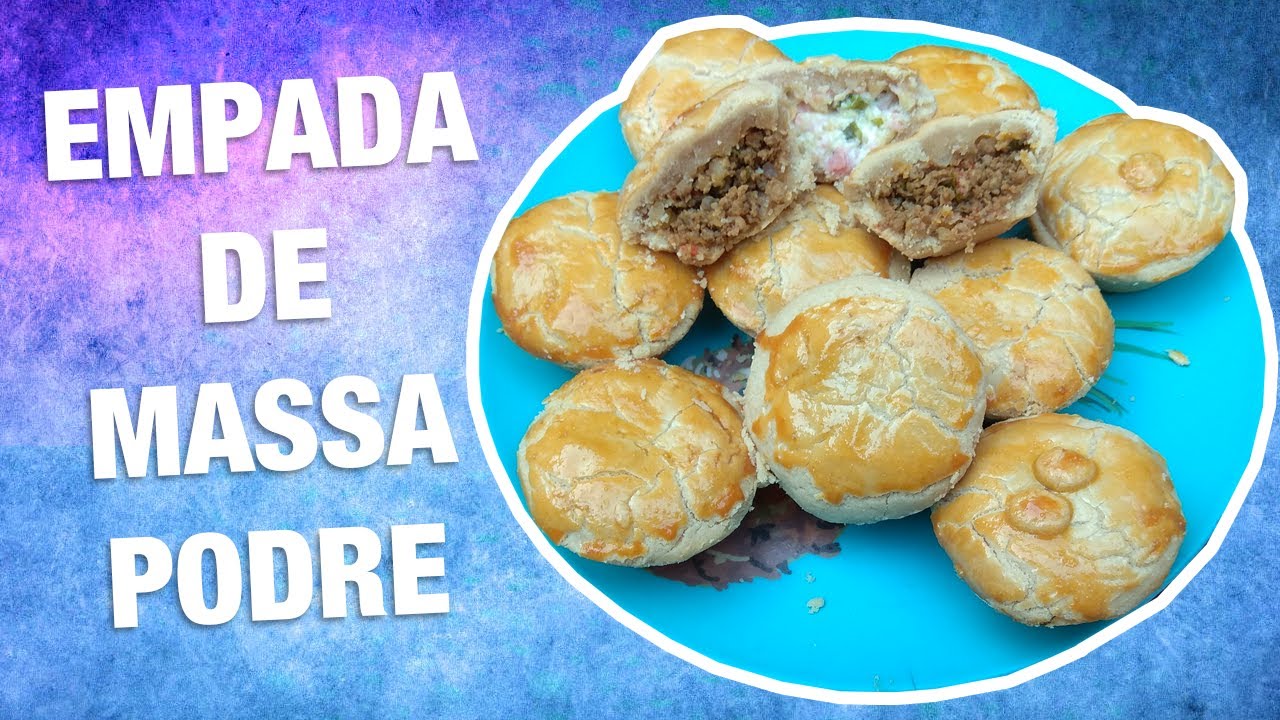 EMPADA DE MASSA PODRE (BANHA) | Deliciosa e Derrete na Boca!!