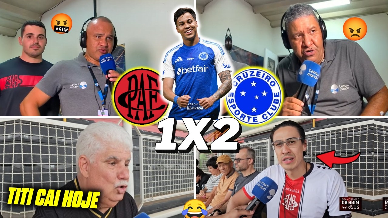 REAÇÕES DO POUSO ALEGRE REVOLTADOS COM DERROTA - POUSO ALEGRE 1X2 CRUZEIRO