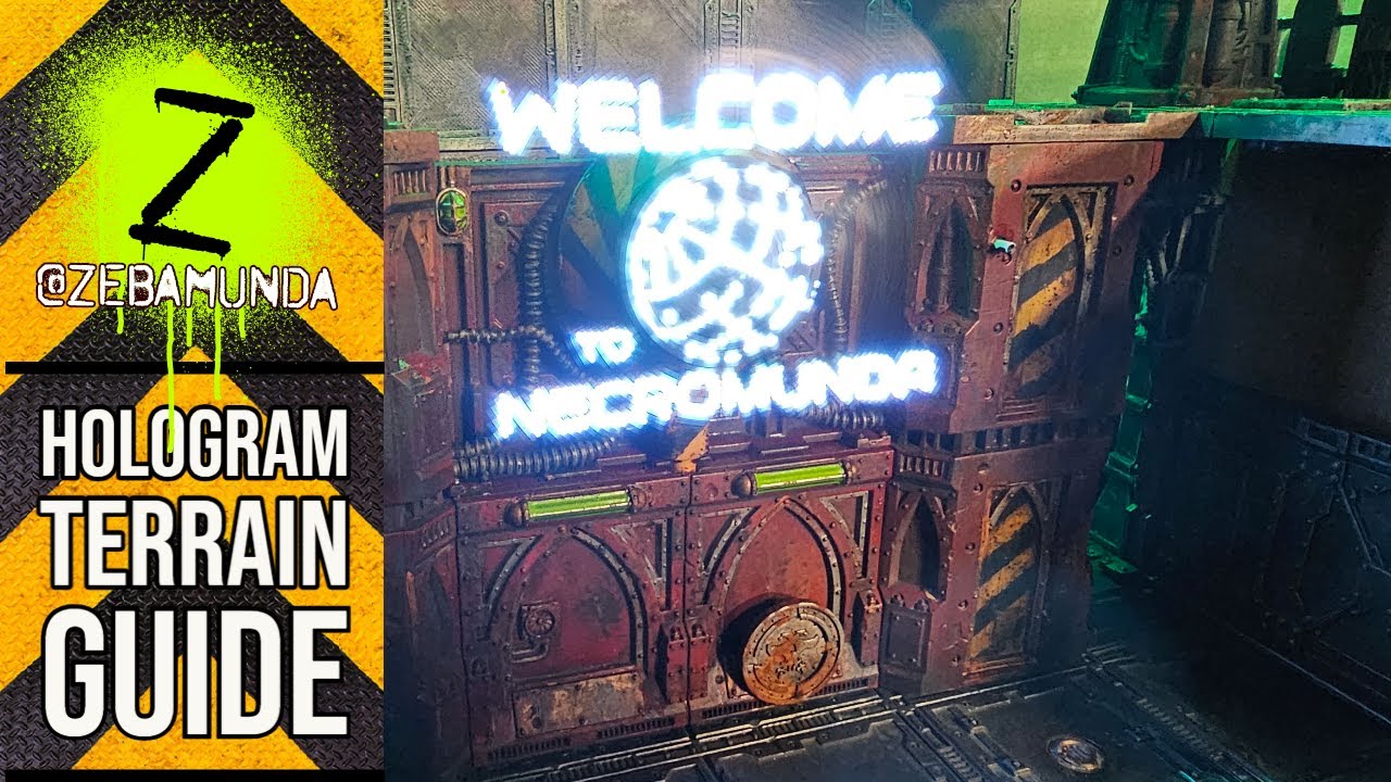 Necromunda Holofan Terrain : How To Guide #necromunda #terrain #warhammer40k