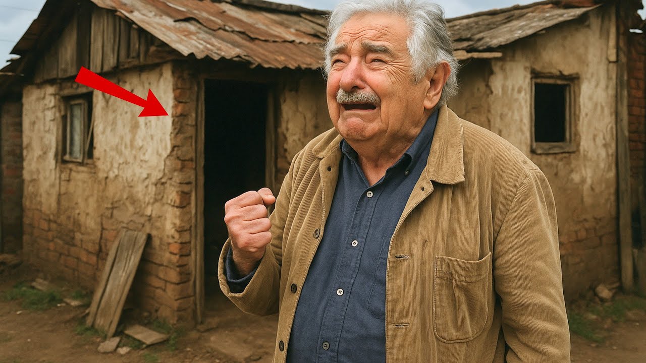 José Mujica sigue a su empleada de limpieza hasta su casa… lo que ve lo hace derrumbarse en lágrimas