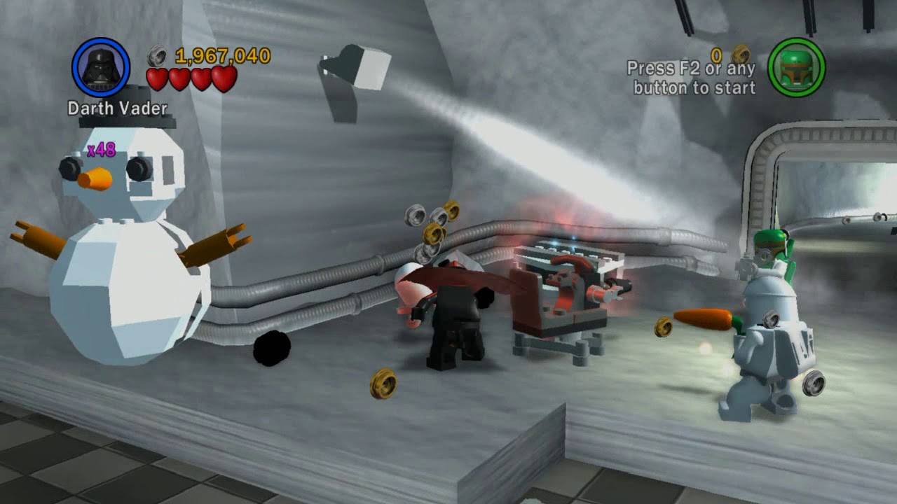 Lego Star Wars - Escape from Echo Base (Minikit, Power Brick)