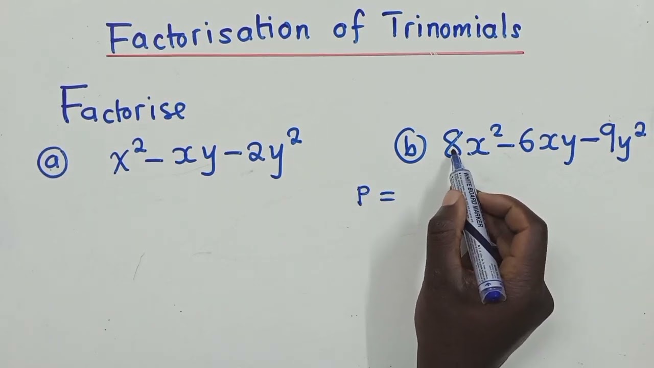 Полностью разложить на множители x² -xy - 2y² и 8x² -6xy -9y².