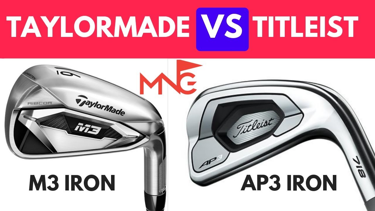 Titleist 718 AP3 Iron VS TaylorMade M3 Iron Head To Head