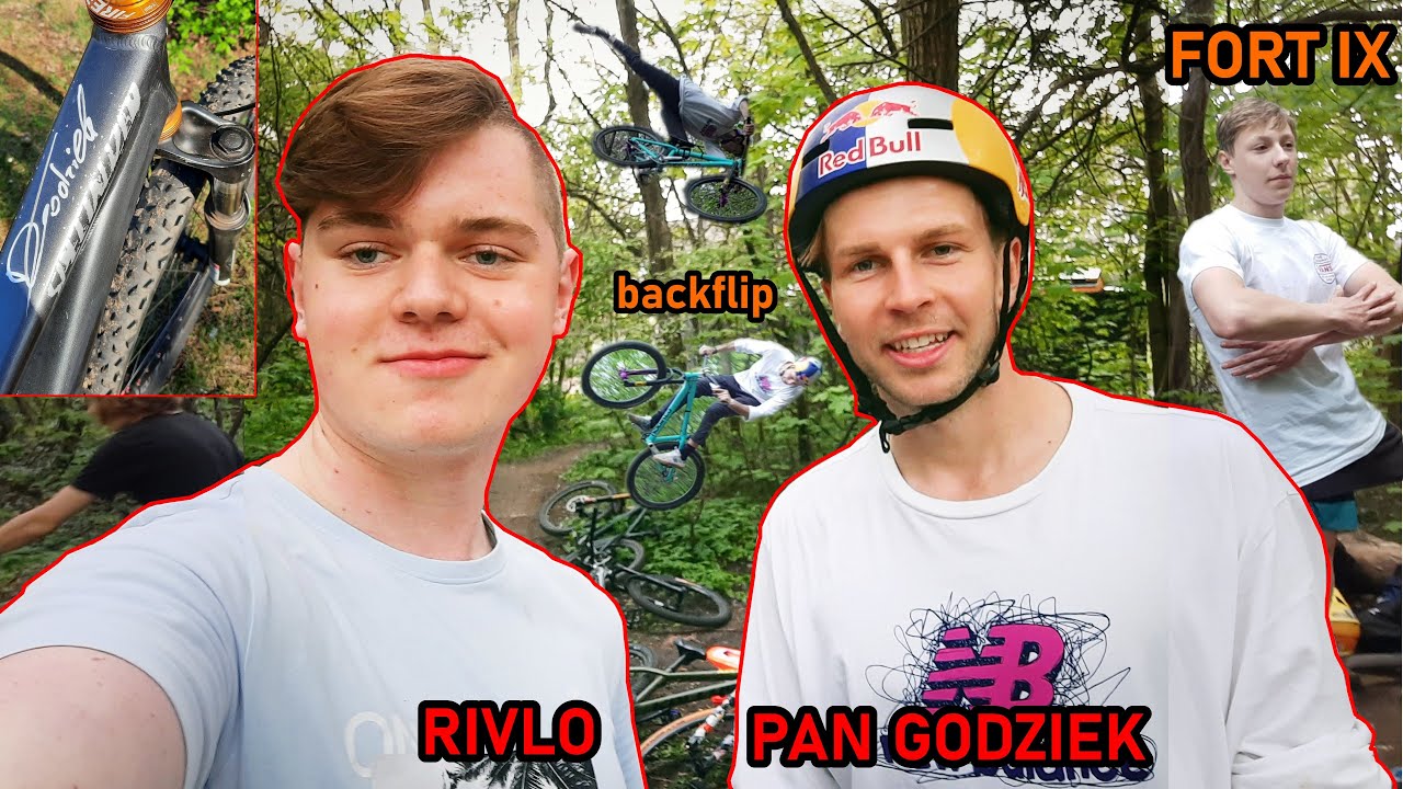 DAVID GODZIEK przyjechał na BIKEPARK FORT IX Poznań! | wracam na rower?!