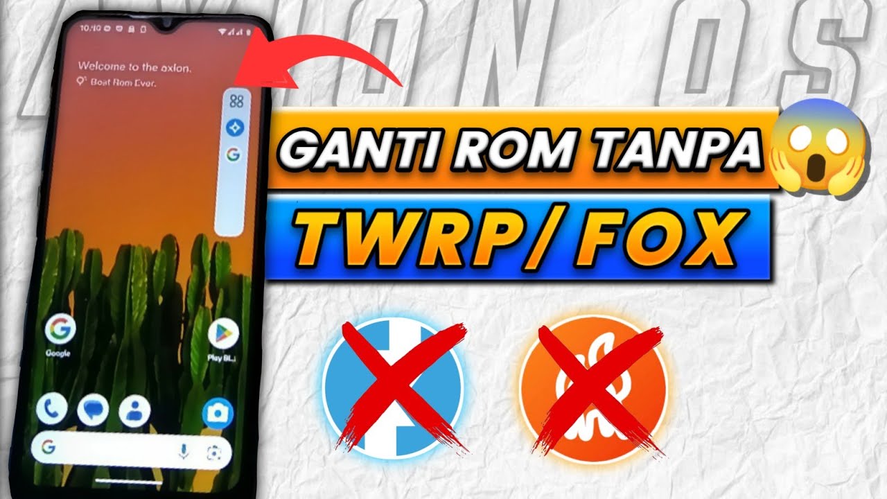 TERNYATA ADA CARA LAIN BUAT RASAIN CUSTOM ROM, WAJIB COBA SIH!!