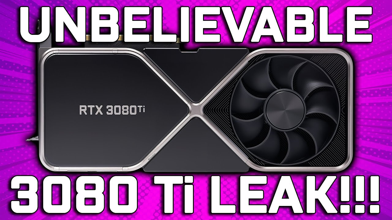 Nvidia RTX 3080 Ti vs 3090 Benchmarks Leak - 20GB Specs