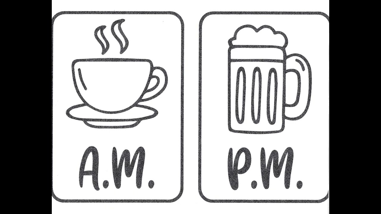 Like My Coffee In The Morning My Beer at Night