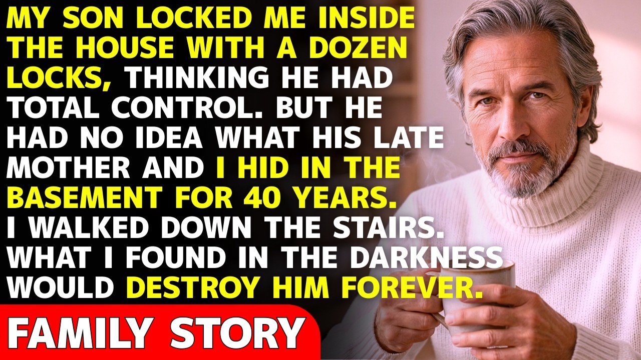My Son Locked Me in the House — But He Didn’t Know What I Kept in the Basement…