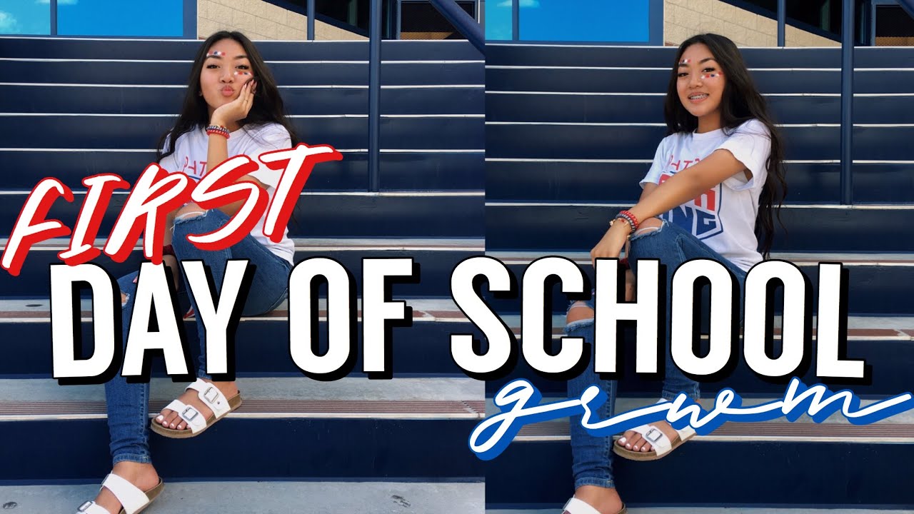 FIRST DAY OF SCHOOL GRWM (SOPHOMORE YEAR)