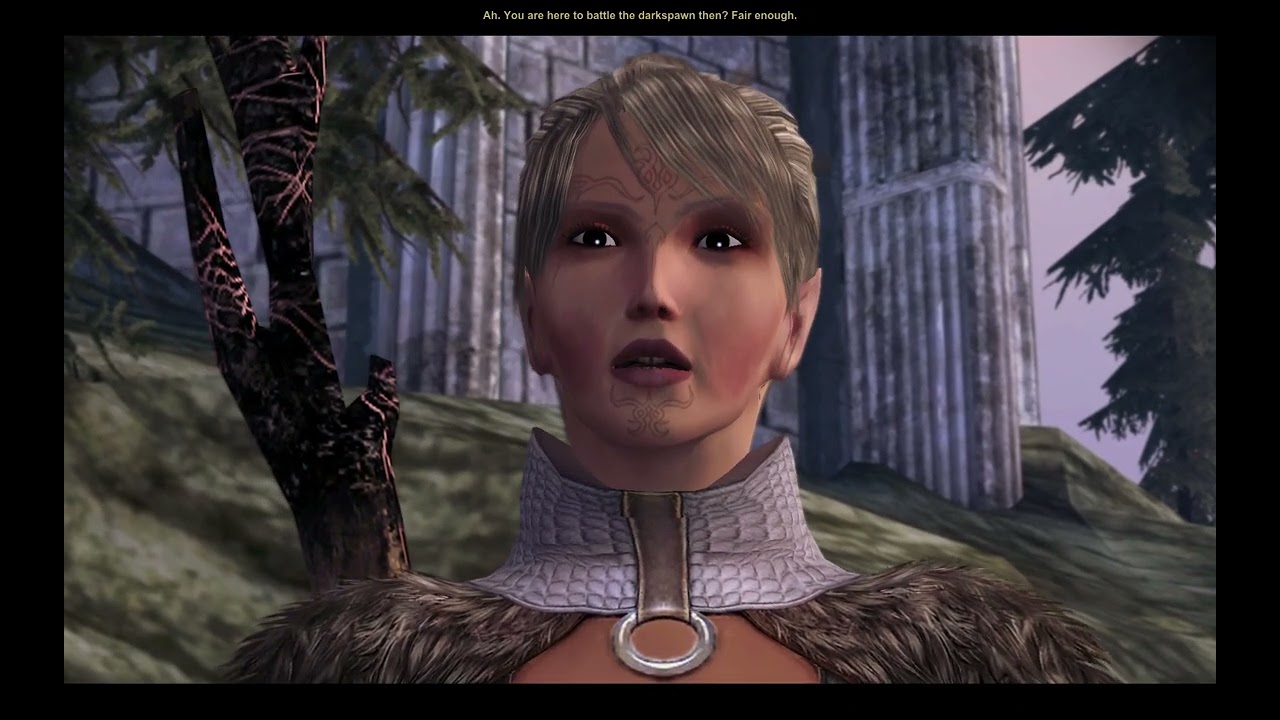 DAO Awakening: Velanna's first appearance