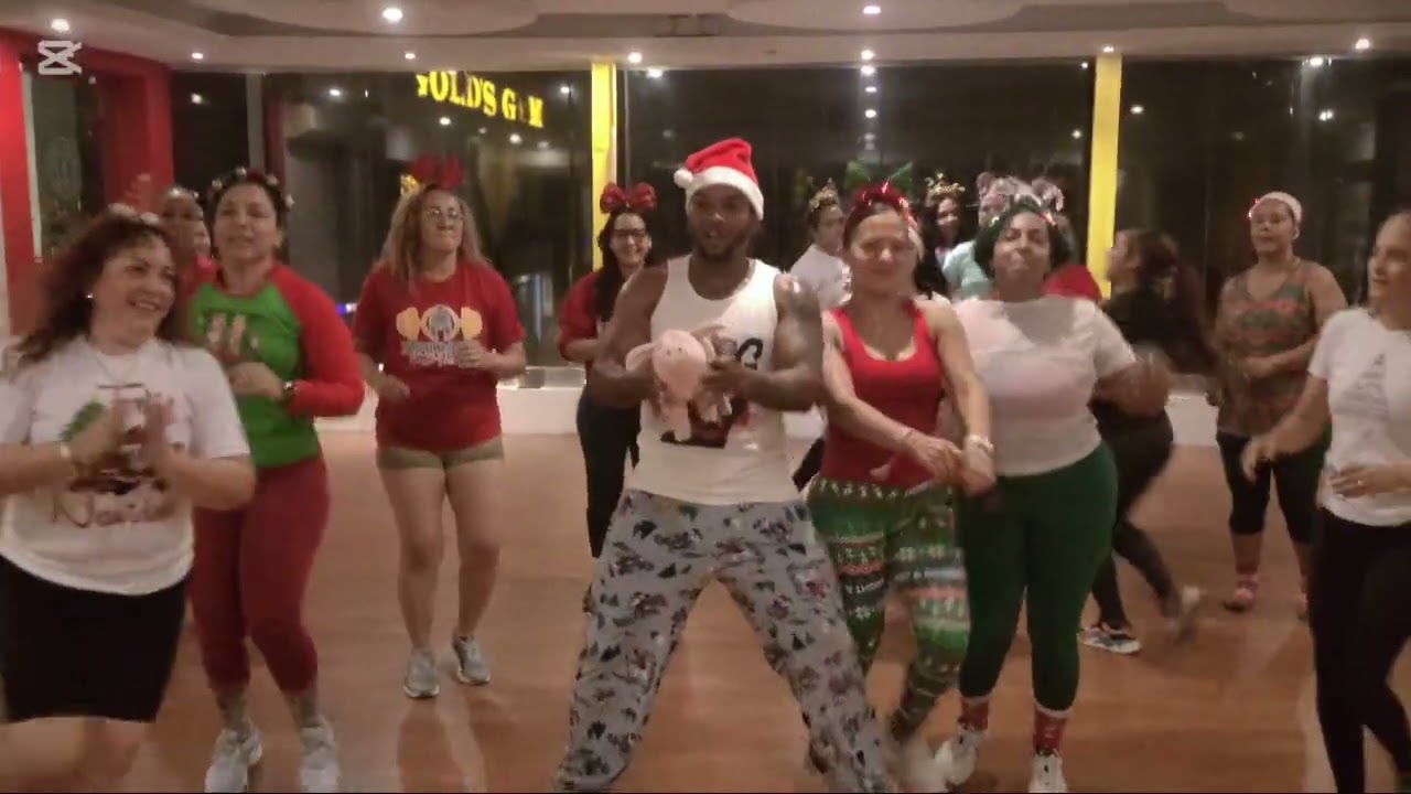 Llego navidad zumba navideña 